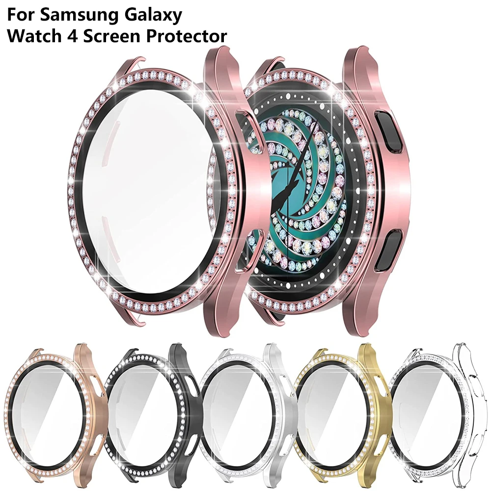 Huawei Smartwatch Accessories - Glass+Case for Samsung Galaxy Watch 4