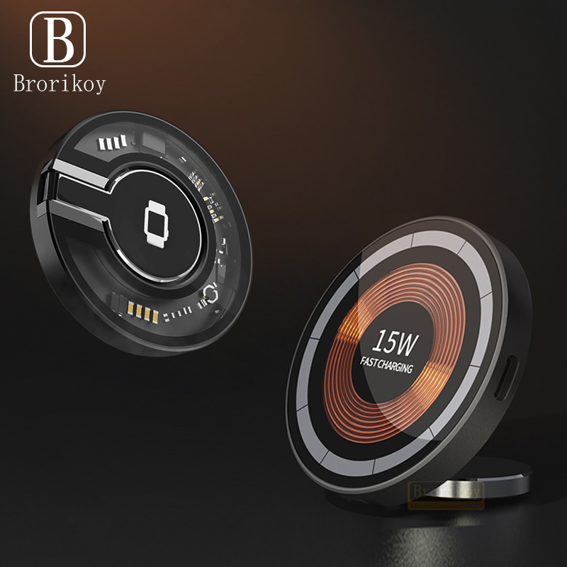 2 in 1 Desktop 15W Magnetic Wi - Smartwatch X12 recension och pris