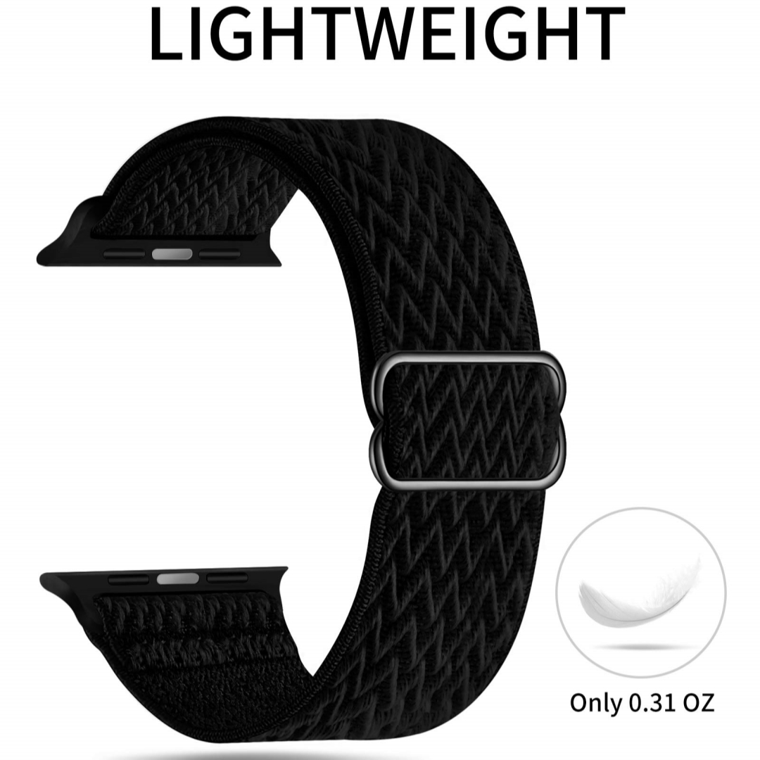 Nylon Stretchy Solo Loop Watch - Solo Loop Strap recension och pris