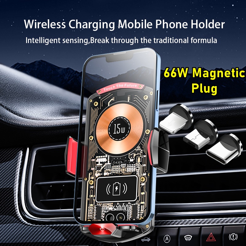 15W Universal Car Wireless Cha - Smartwatch Universal recension och pris