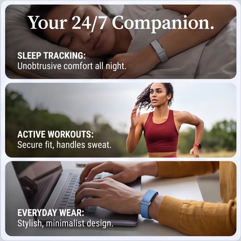 Solid Color Soft Watch Strap f - Silicone Band Replacement recension och pris