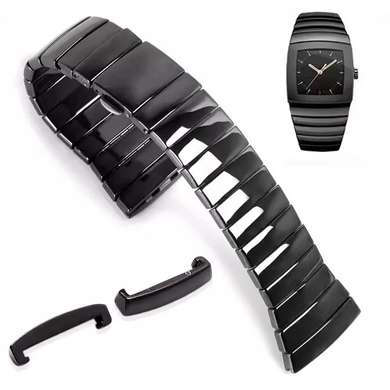 Watch Band For Rado SINTRA Ser - Ceramic Link Bracelet recension och pris
