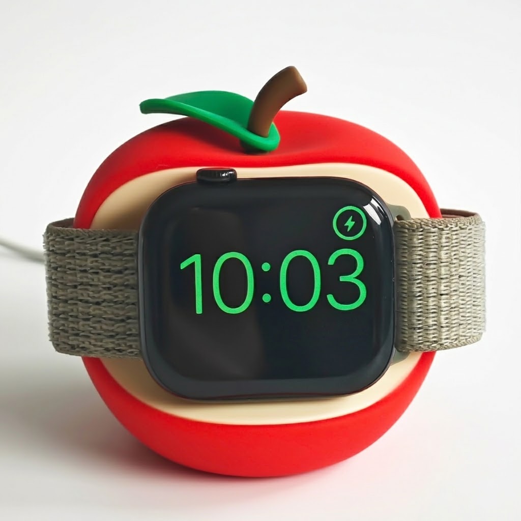 Silicone Watch Charger Stand F - Watch Charging Dock recension och pris