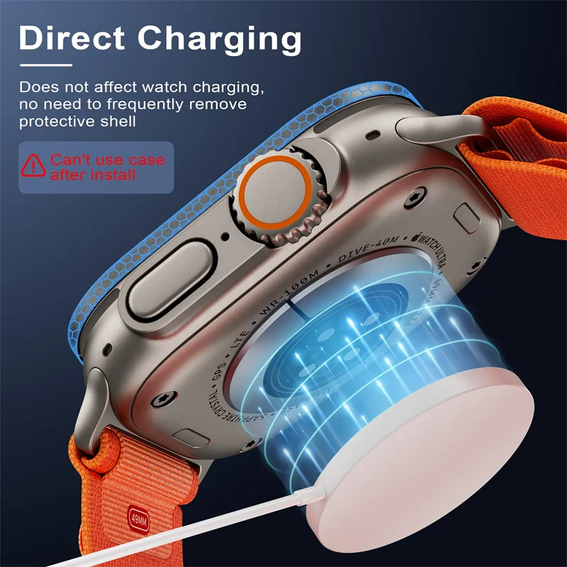Tempered Glass for Apple Watch - Smartwatch Case recension och pris