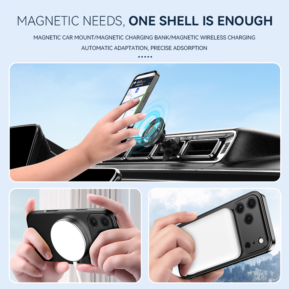 Wireless Charging Cover Lens P - Magnetic Charging Stand recension och pris