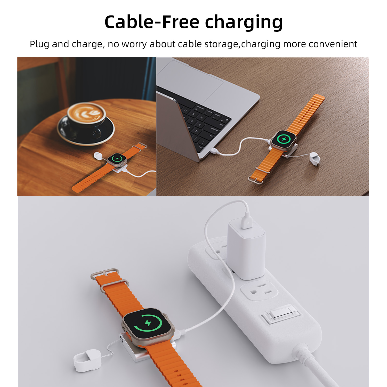 Bonola For Apple Watch Charger - Wireless Charger Watch recension och pris