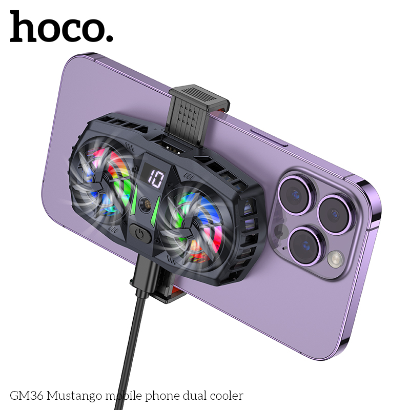 HOCO GM36 Dual Fan For Phone I - Smartwatch Universal recension och pris