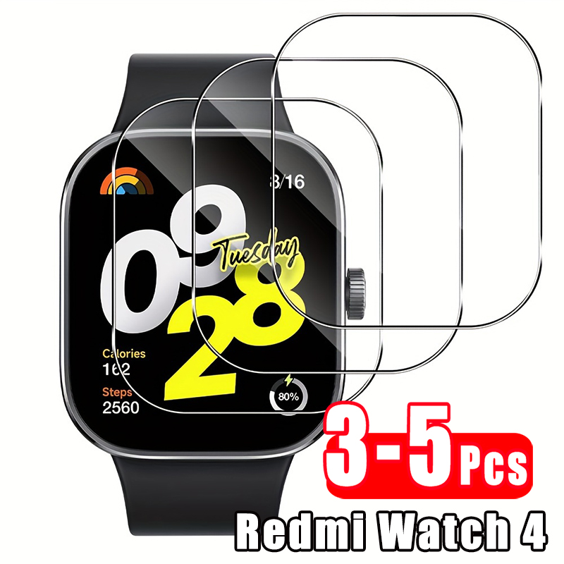3-5Pcs Premium Tempered Glass  - Smartwatch Universal recension och pris