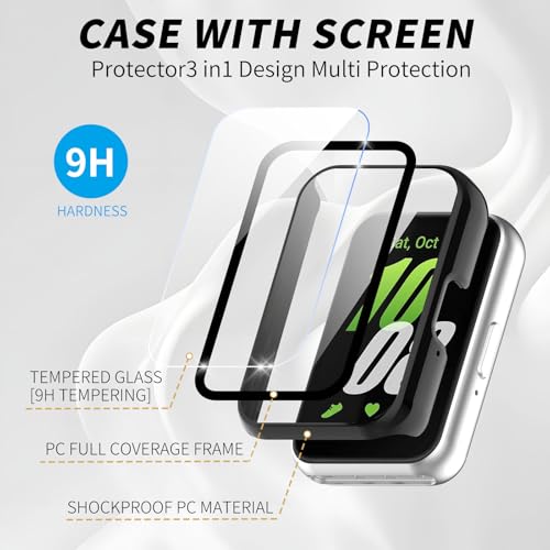 Glass+Case For Samsung Galaxy  - Smartwatch Watch Accessories For Women recension och pris