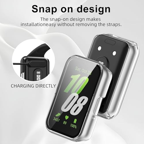 Glass+Case For Samsung Galaxy  - Smartwatch Watch Accessories For Women recension och pris