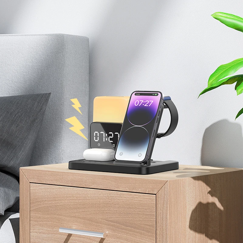 6 in 1 Wireless Charger Stand  - Smartwatch X12 recension och pris
