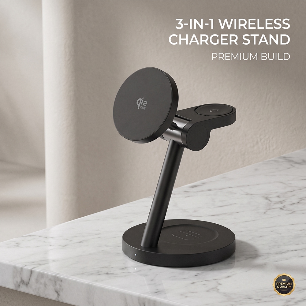 Qi2.2 25W Magnetic Fast Wirele - Watch Charging Dock recension och pris