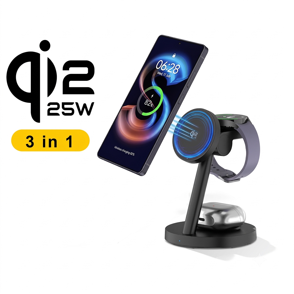 Qi2.2 25W Magnetic Fast Wirele - Watch Charging Dock recension och pris