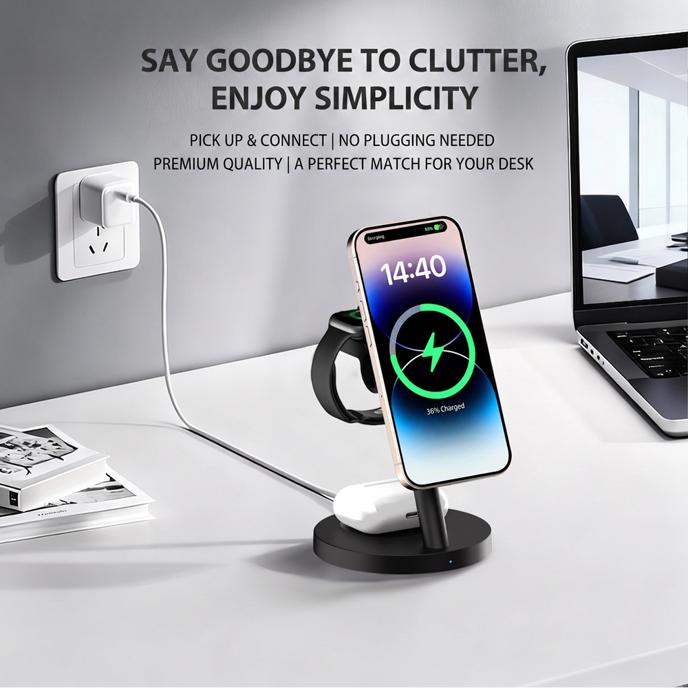 Qi2.2 25W Magnetic Fast Wirele - Watch Charging Dock recension och pris