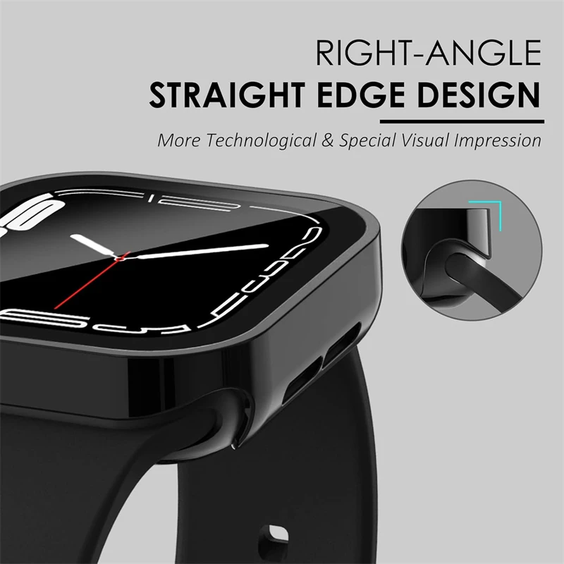 Waterproof Hard PC Screen Prot - Smartwatch Case recension och pris