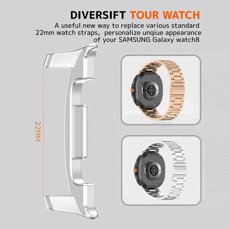 2Pcs Stainless Steel Connector - Watch Band Connector recension och pris