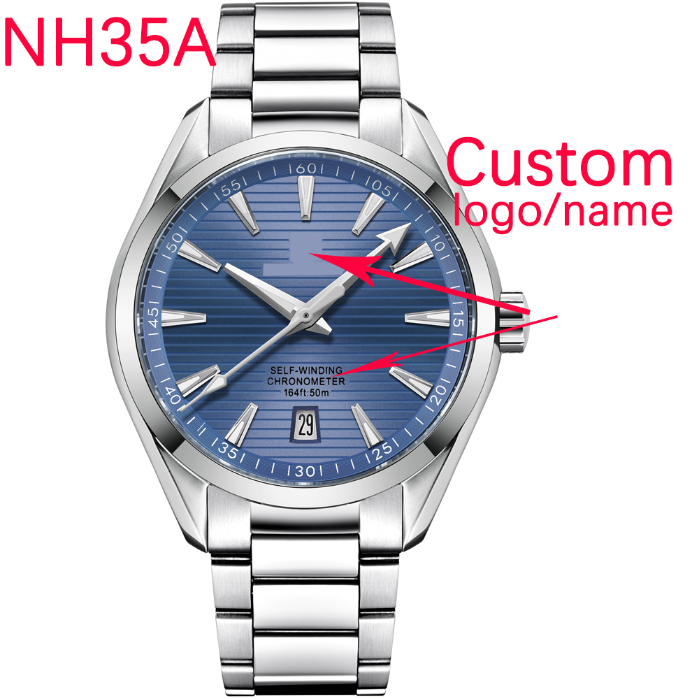 Luxury NH35 Movt Custom Logo 4 - Accessories With Watch recension och pris