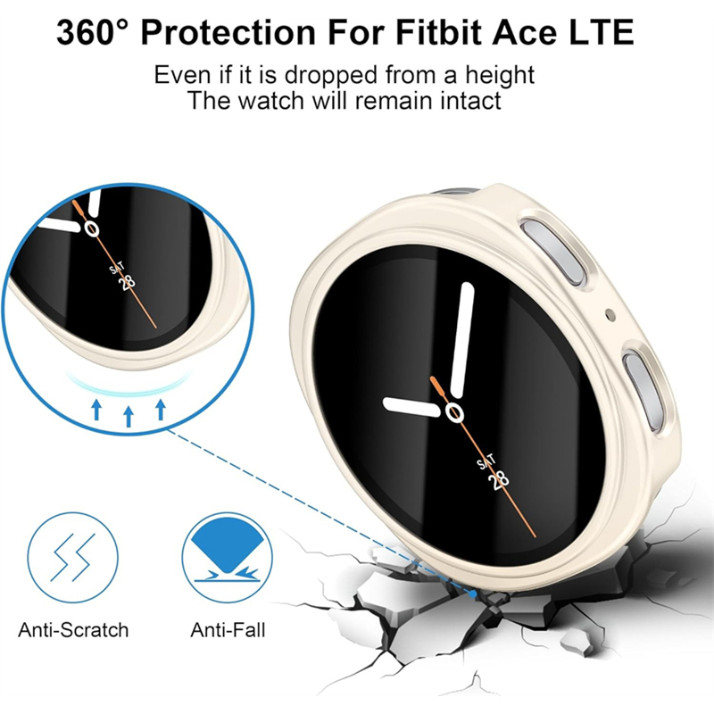 Tempered Glass+Case for Samsun - Samsung Smartwatch Accessories recension och pris