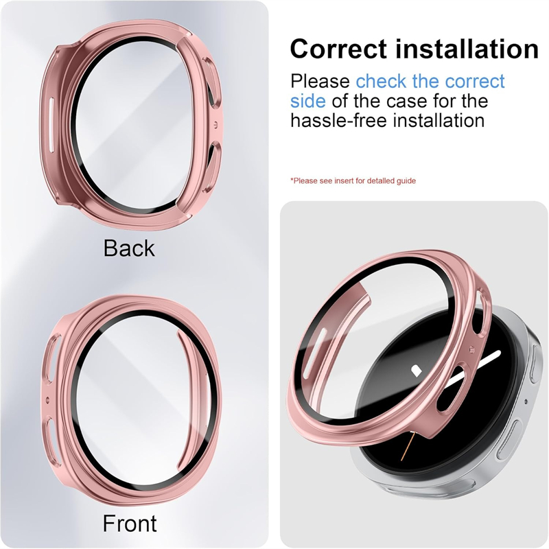 Tempered Glass+Case for Samsun - Samsung Smartwatch Accessories recension och pris