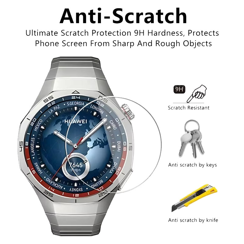 Tempered Glass For Huawei Watc - Huawei Smartwatch Accessories recension och pris